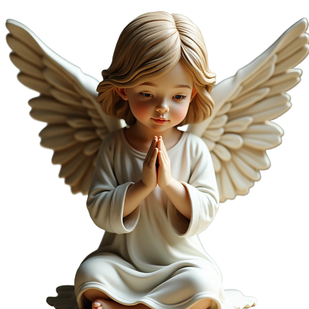 Praying Angel Statue