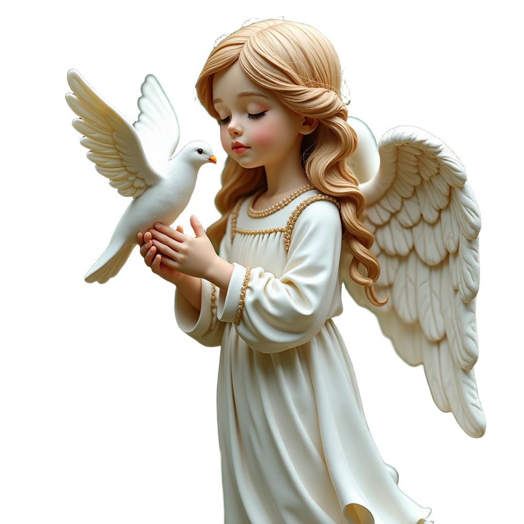 Angel with Dove