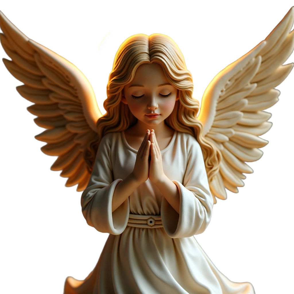 Praying Angel Statue