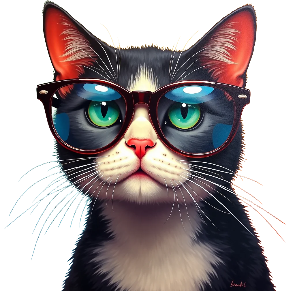 Hipster Cat