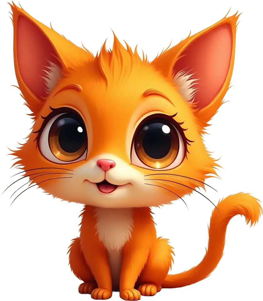 Cute Orange Kitten