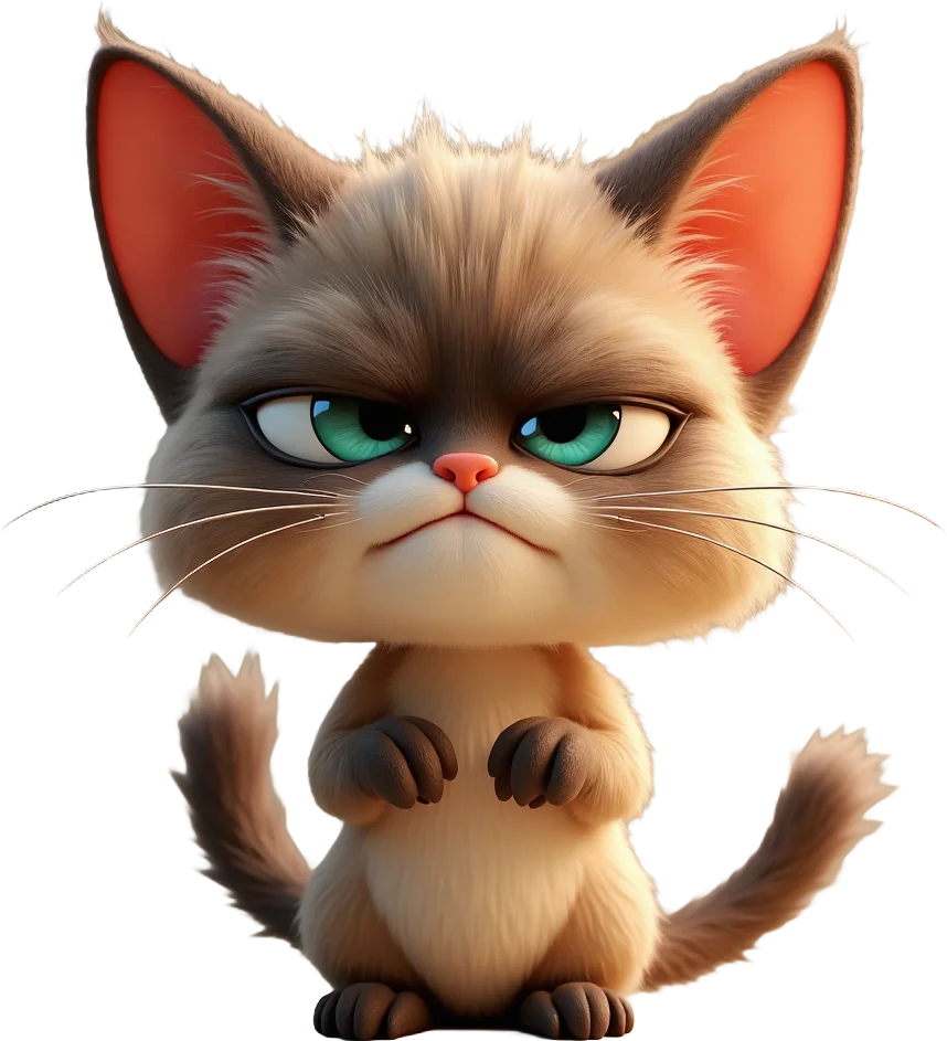 Grumpy Cat Cartoon