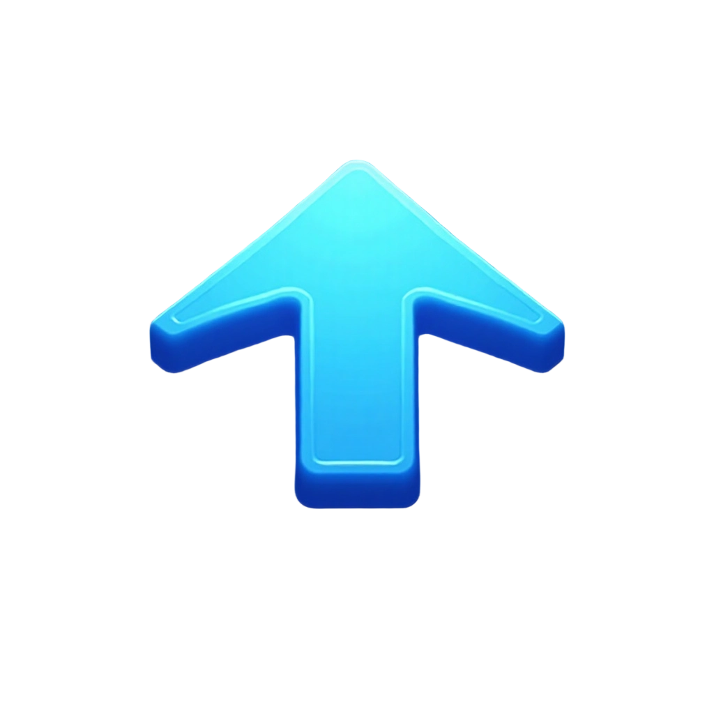 Blue Arrow Icon