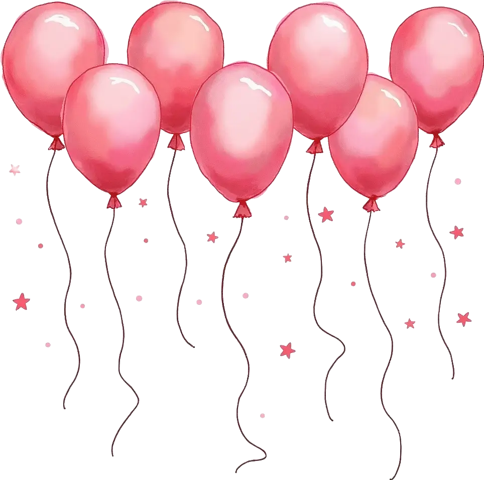 Pink Balloons