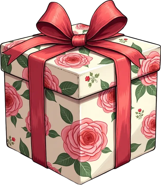 Floral Gift Box