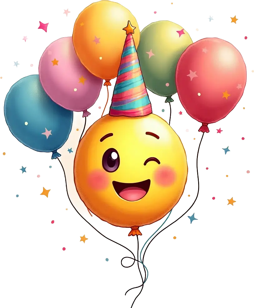 Birthday Balloon Emoji