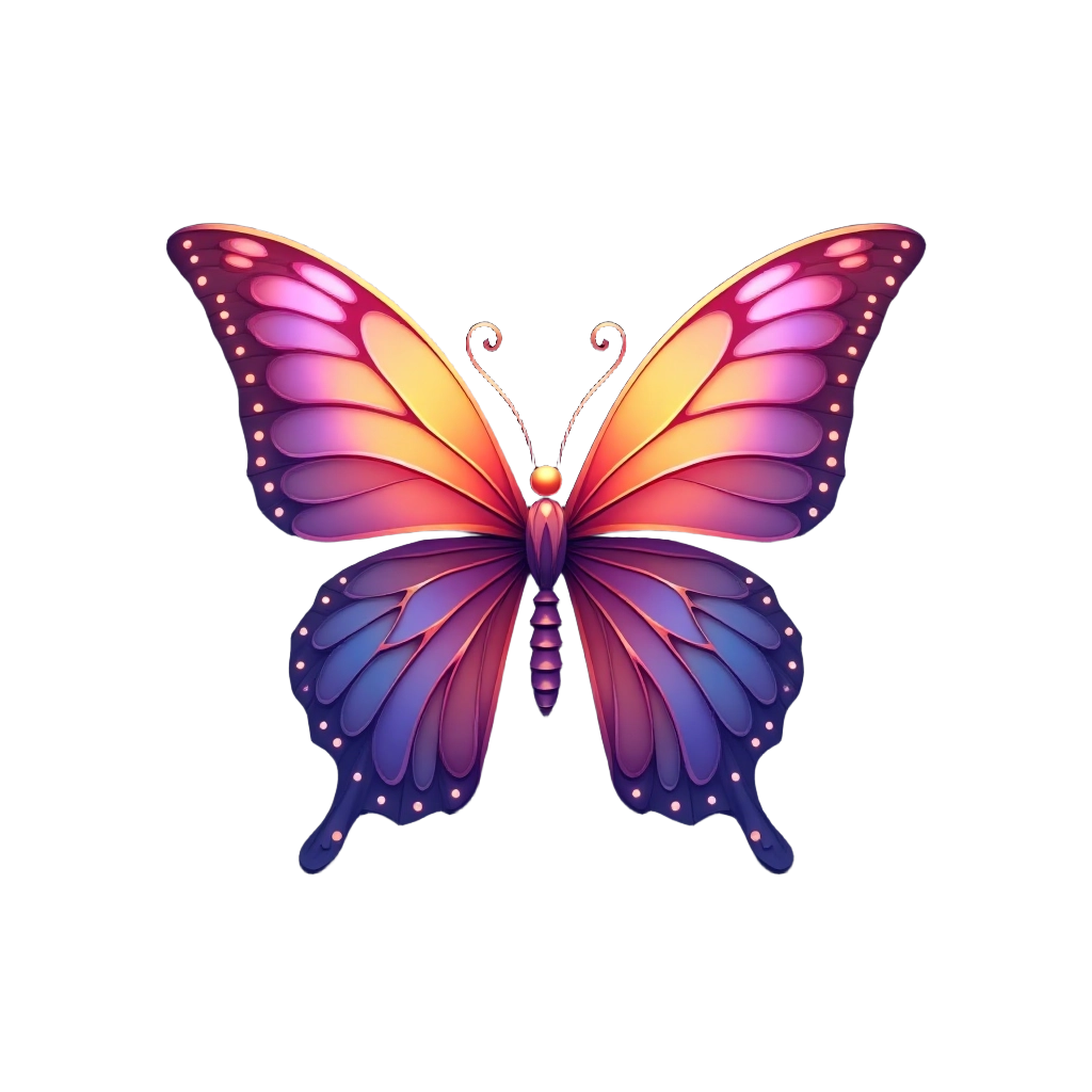 Vibrant Butterfly Illustration