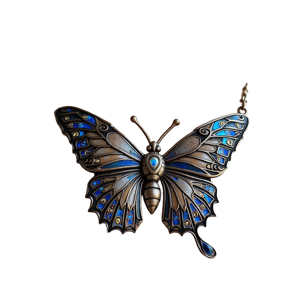 Elegant Butterfly Pendant