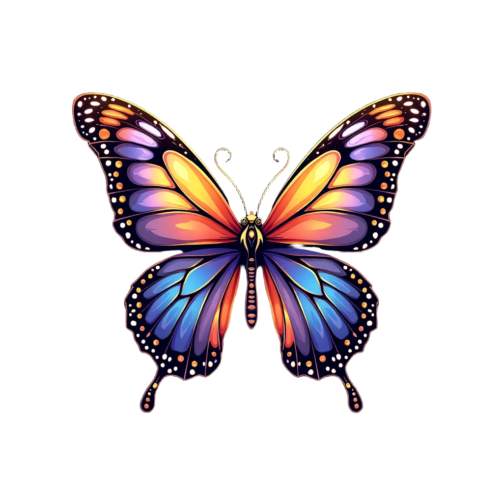 Colorful Butterfly Illustration