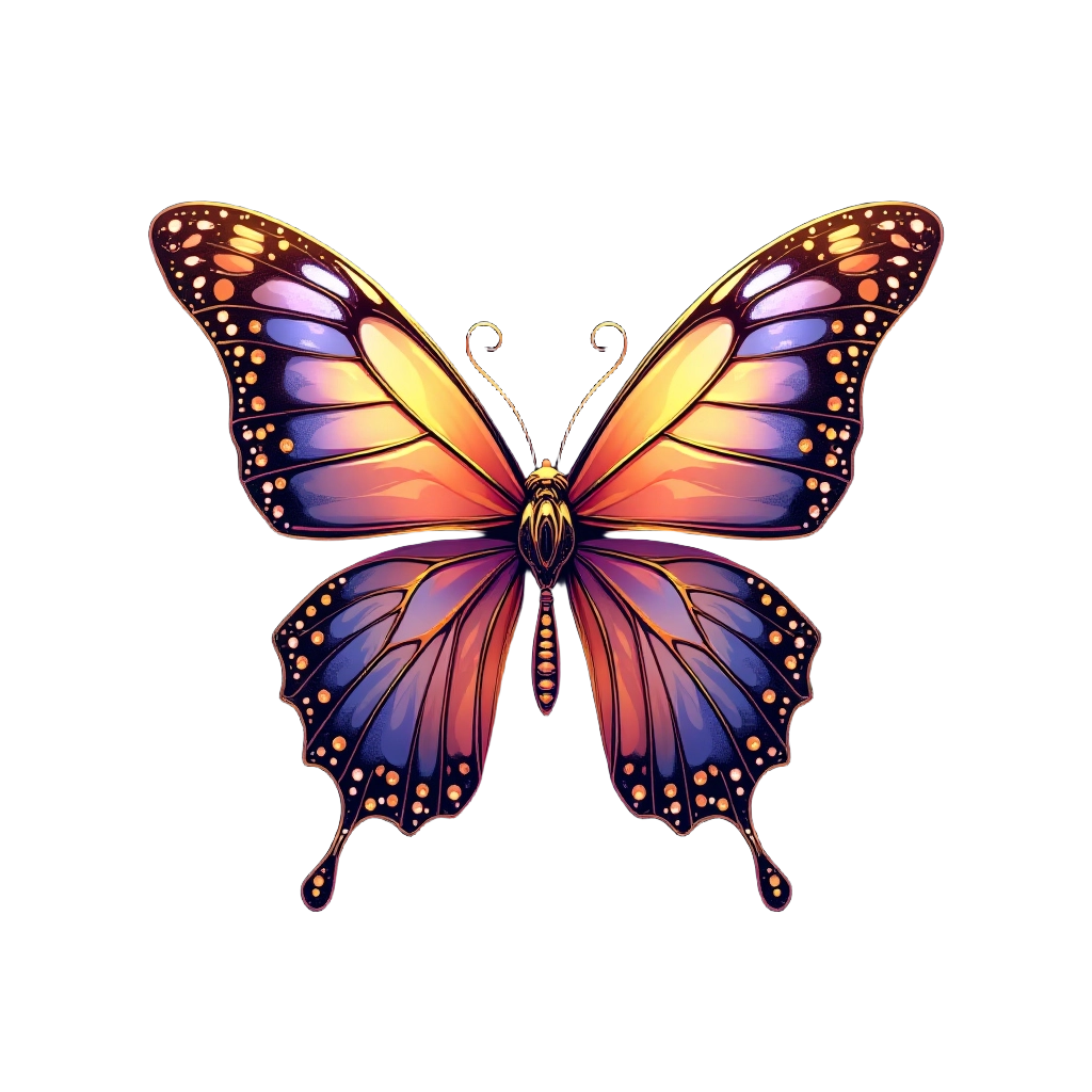 Vibrant Butterfly