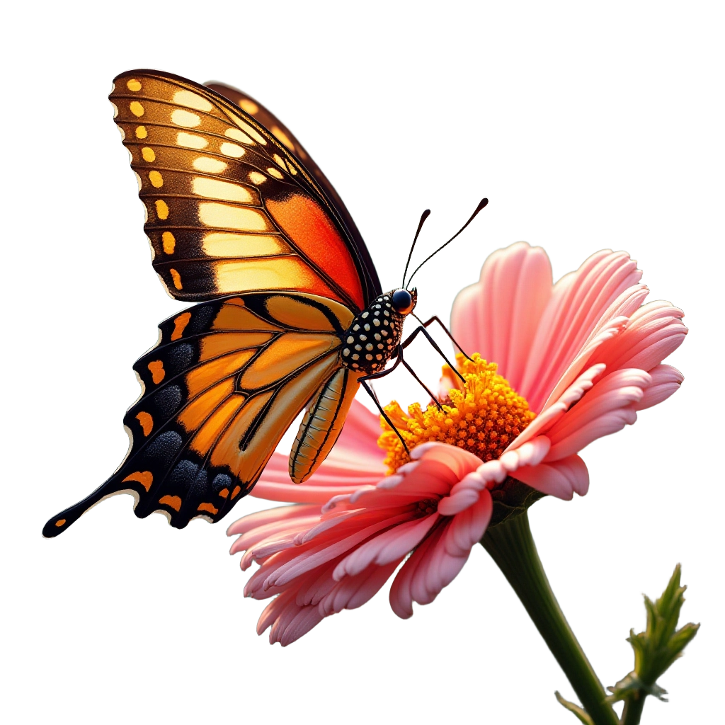 Butterfly on a Flower