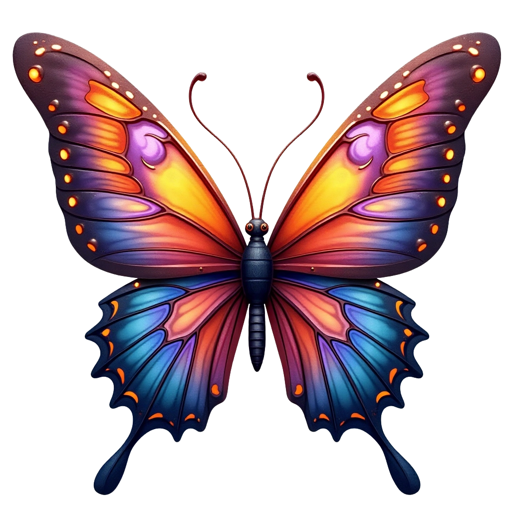 Vibrant Butterfly