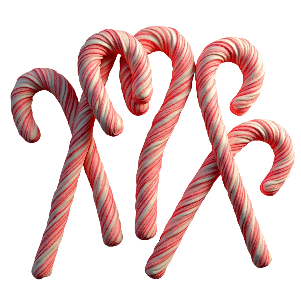 Festive Candy Canes