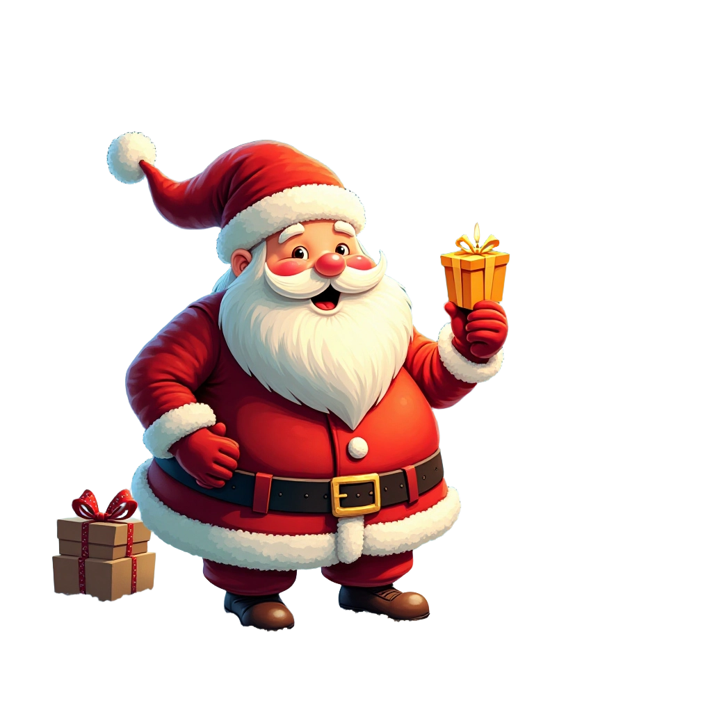 Santa Claus with Gifts