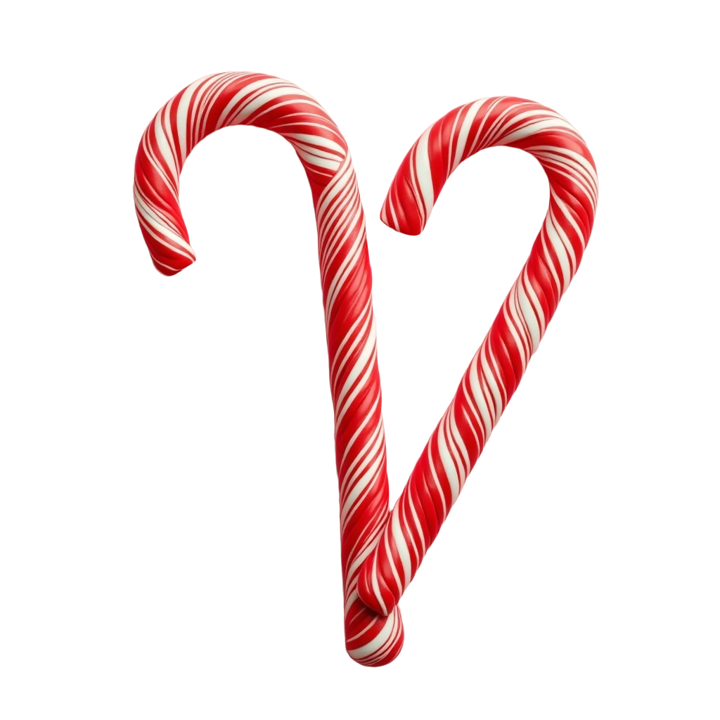 Candy Cane Heart