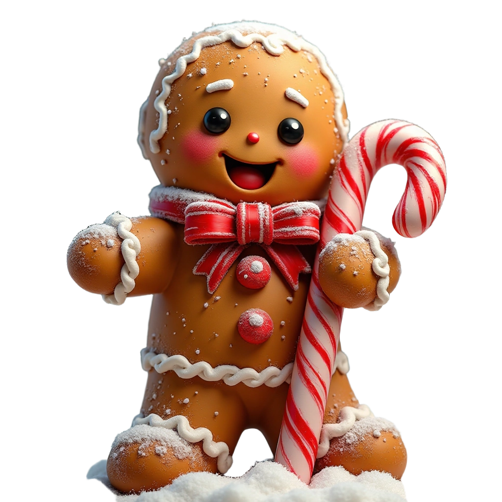 Festive Gingerbread Man