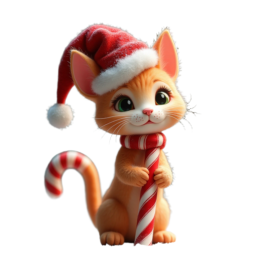 Festive Kitten