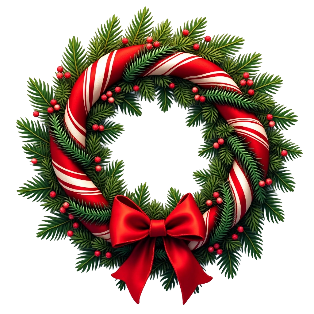 Festive Christmas Wreath