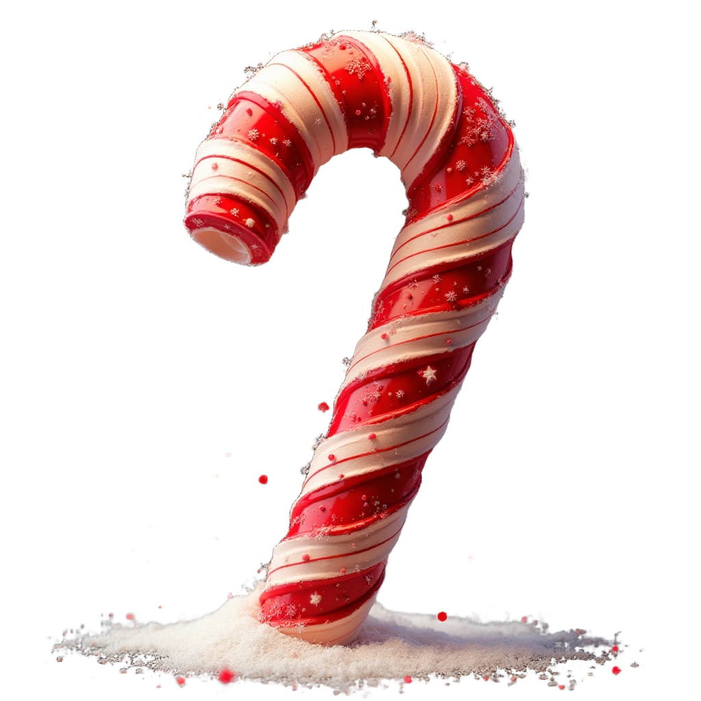 Festive Candy Cane