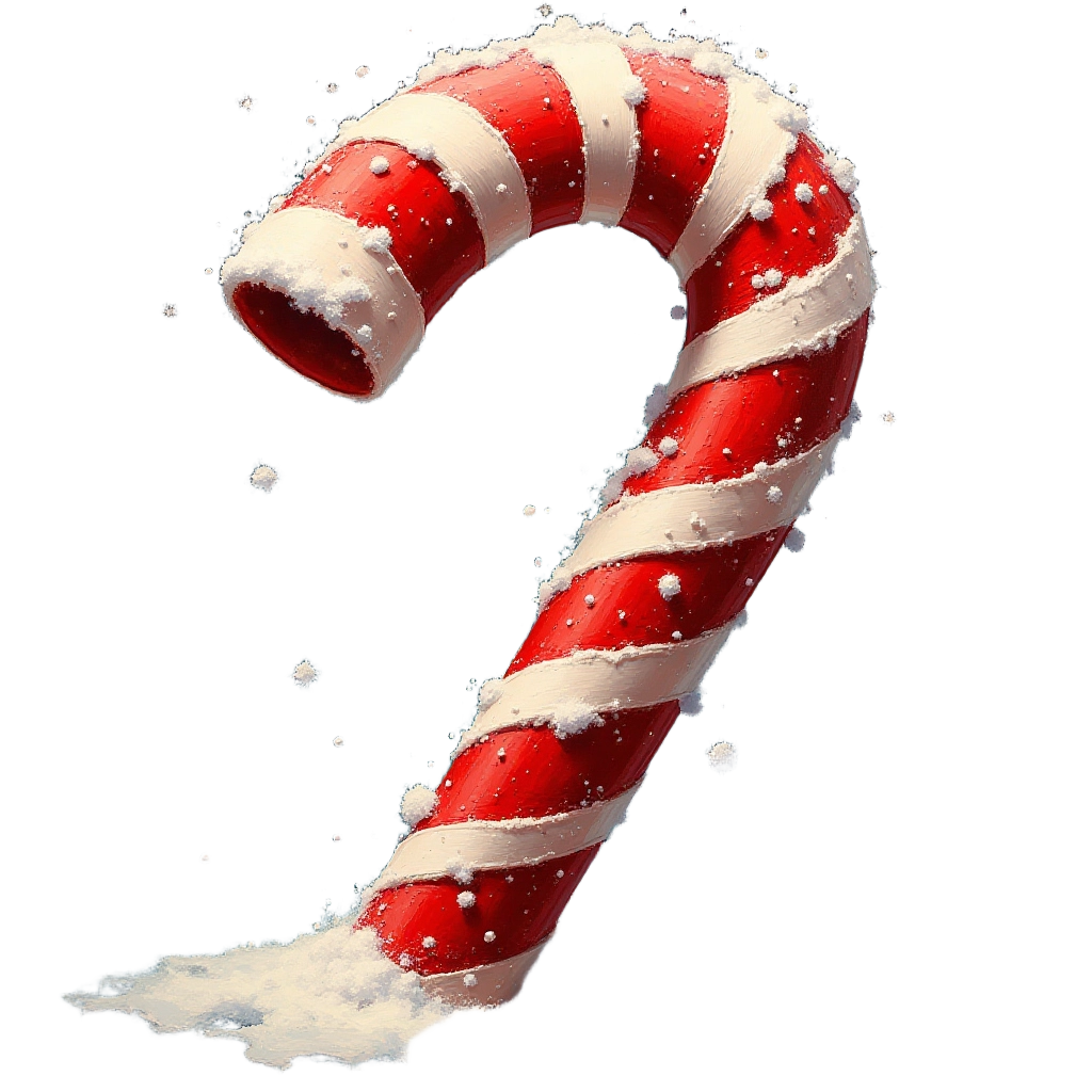 Festive Candy Cane