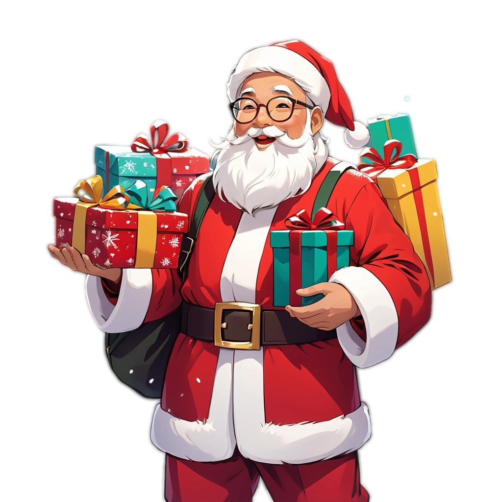 Santa Claus with Gifts