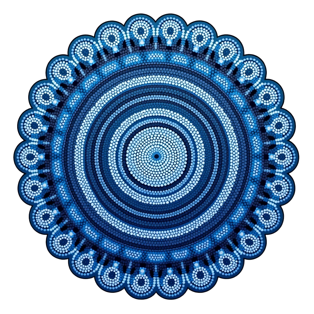 Blue Mandala