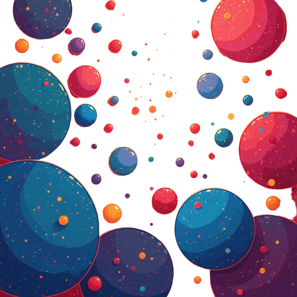 Colorful Space Orbs