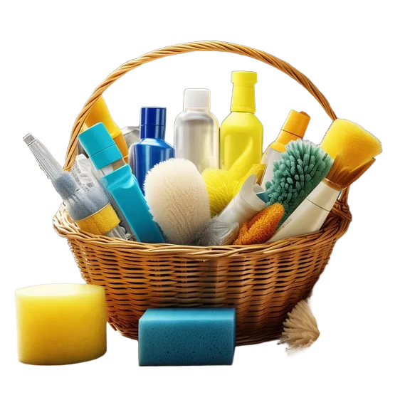 ### Cleaning Supplies Basket