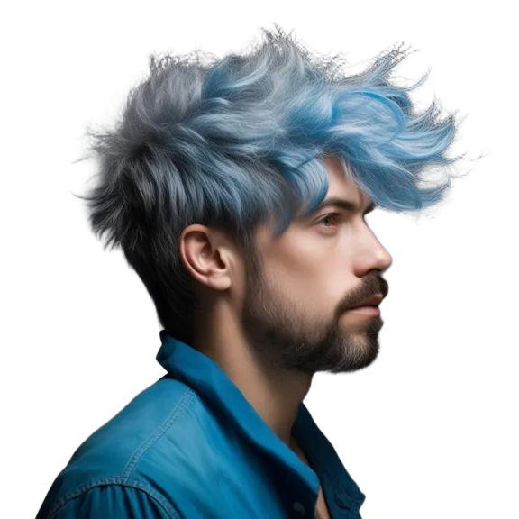 Blue Hair Trend