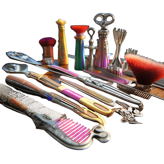 Vintage Grooming Tools Collection