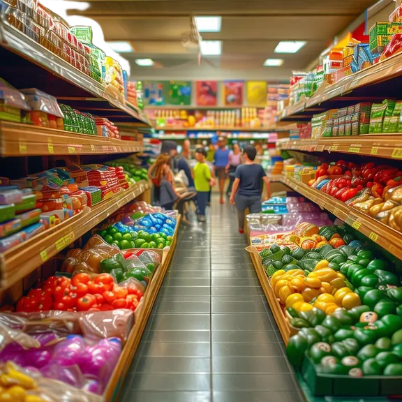 Grocery Store Aisle