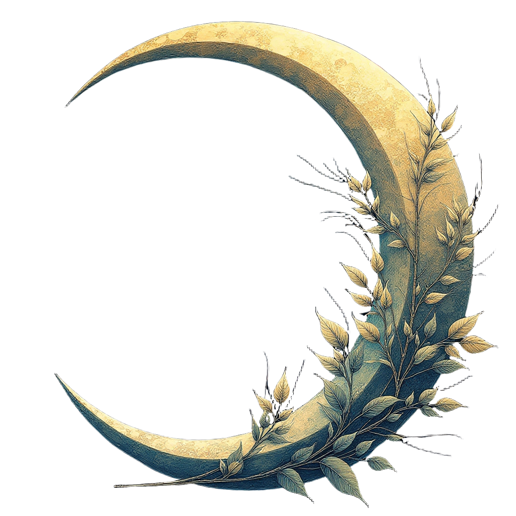 Lunar Botanical Crescent