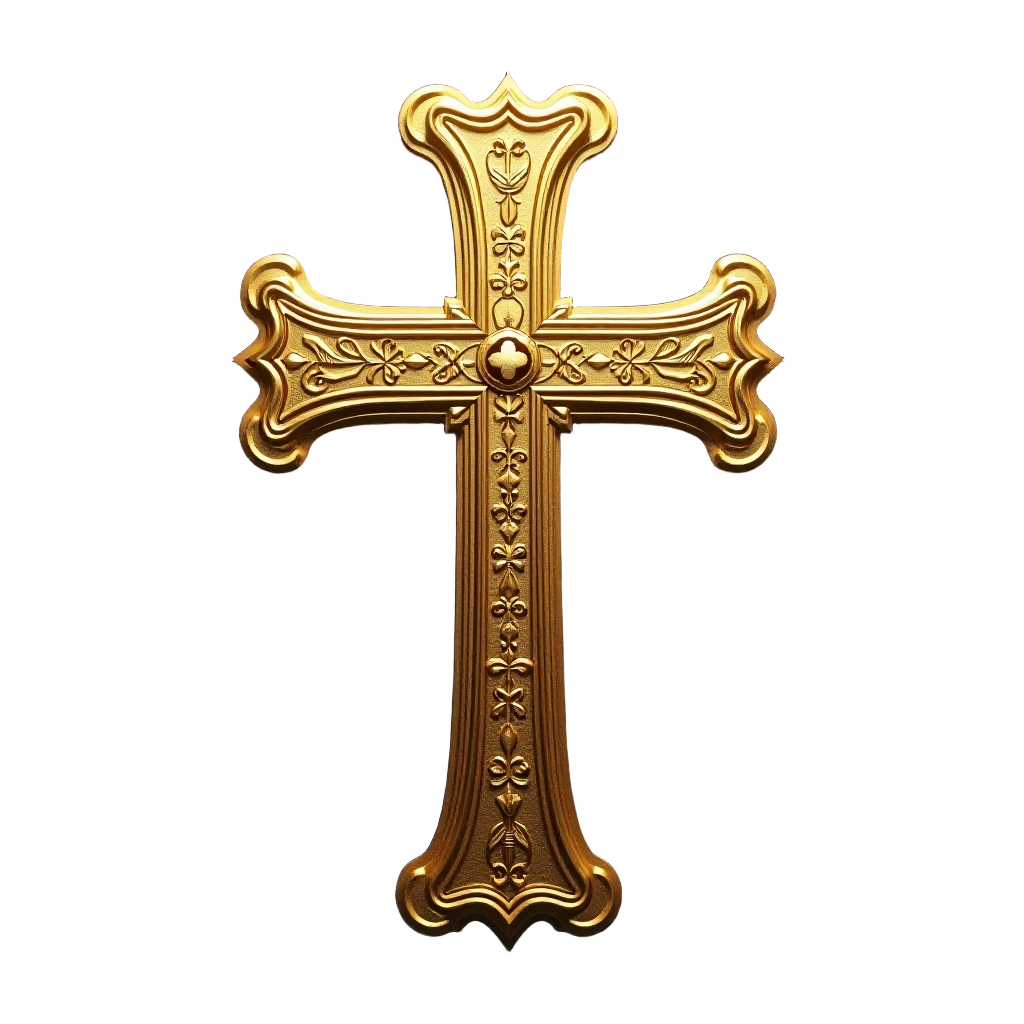 Ornate Golden Cross