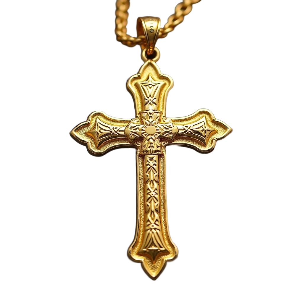 Golden Cross Pendant