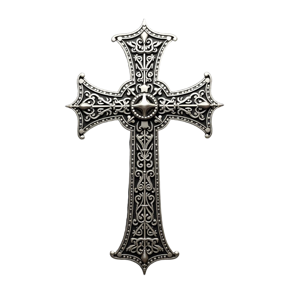 Ornate Silver Cross