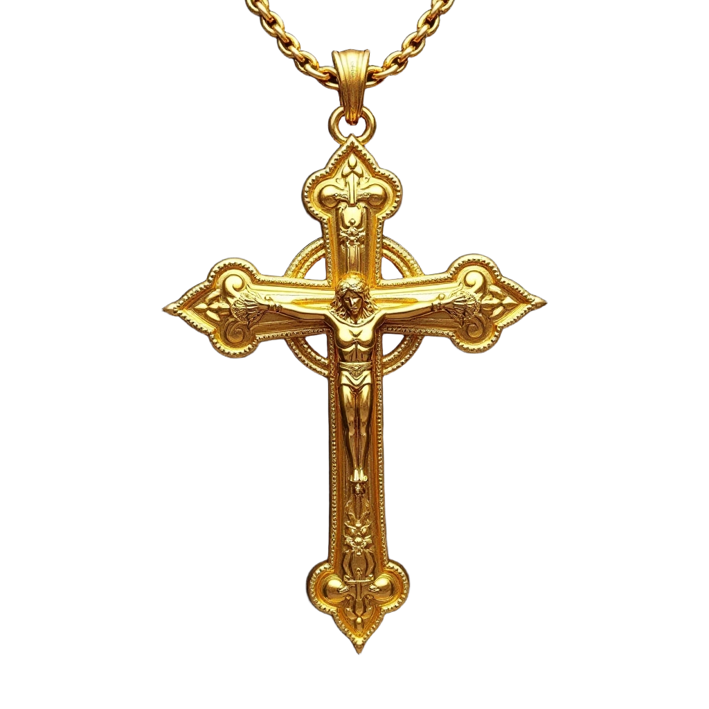 Golden Cross Pendant