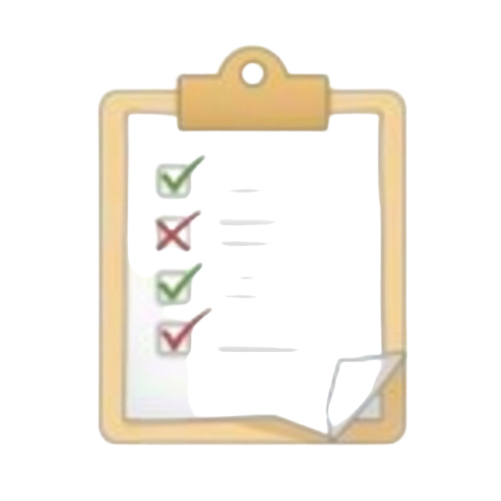 Checklist Clipboard Icon