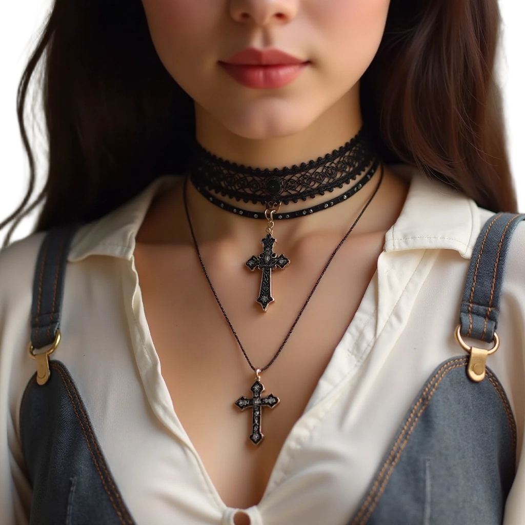 Gothic Cross Necklaces