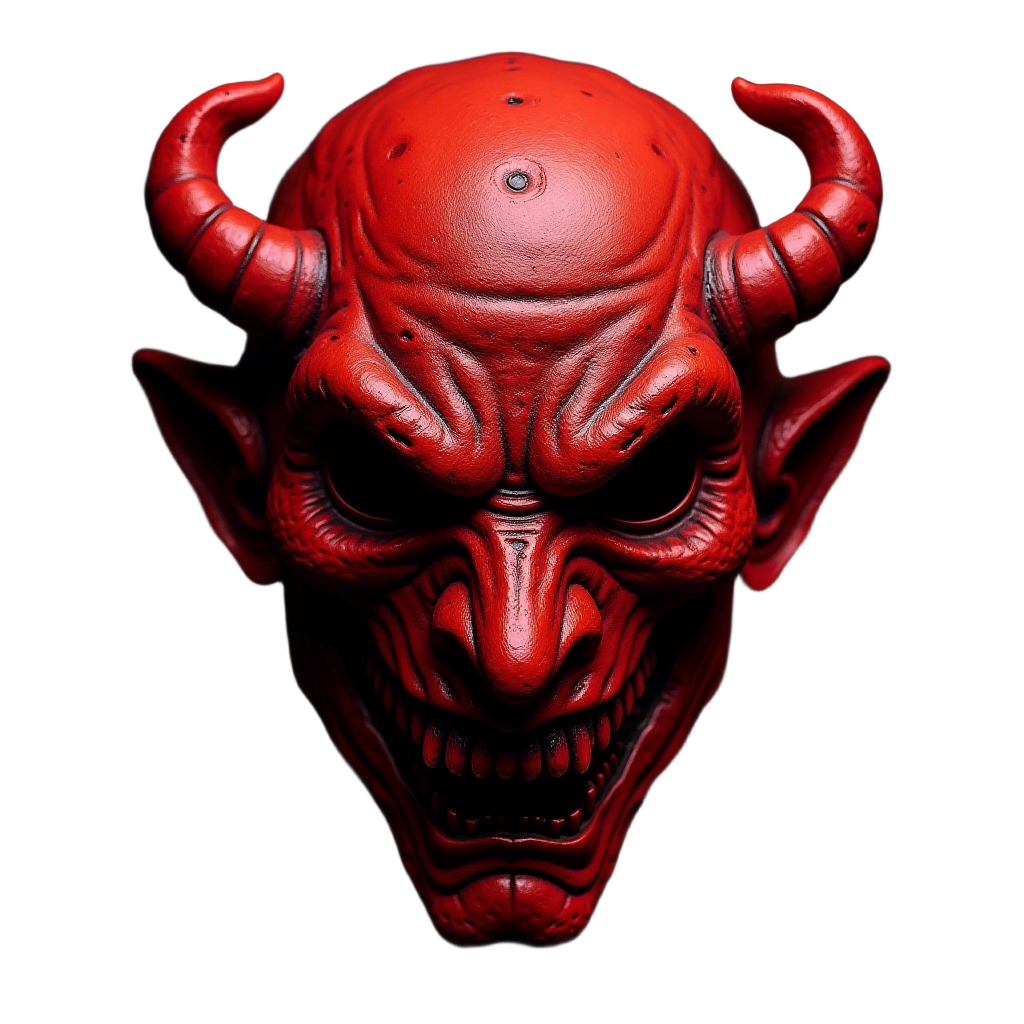 Red Demon Mask