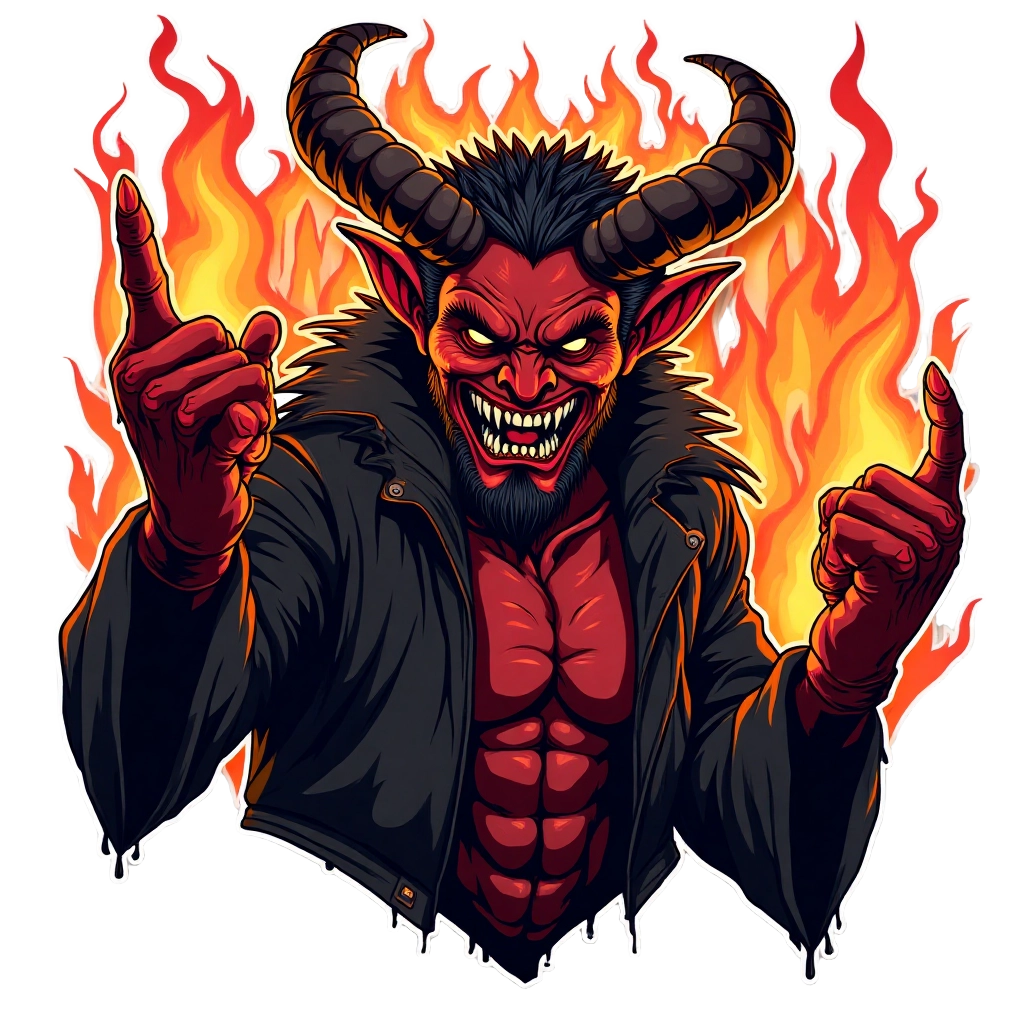 Flaming Devil