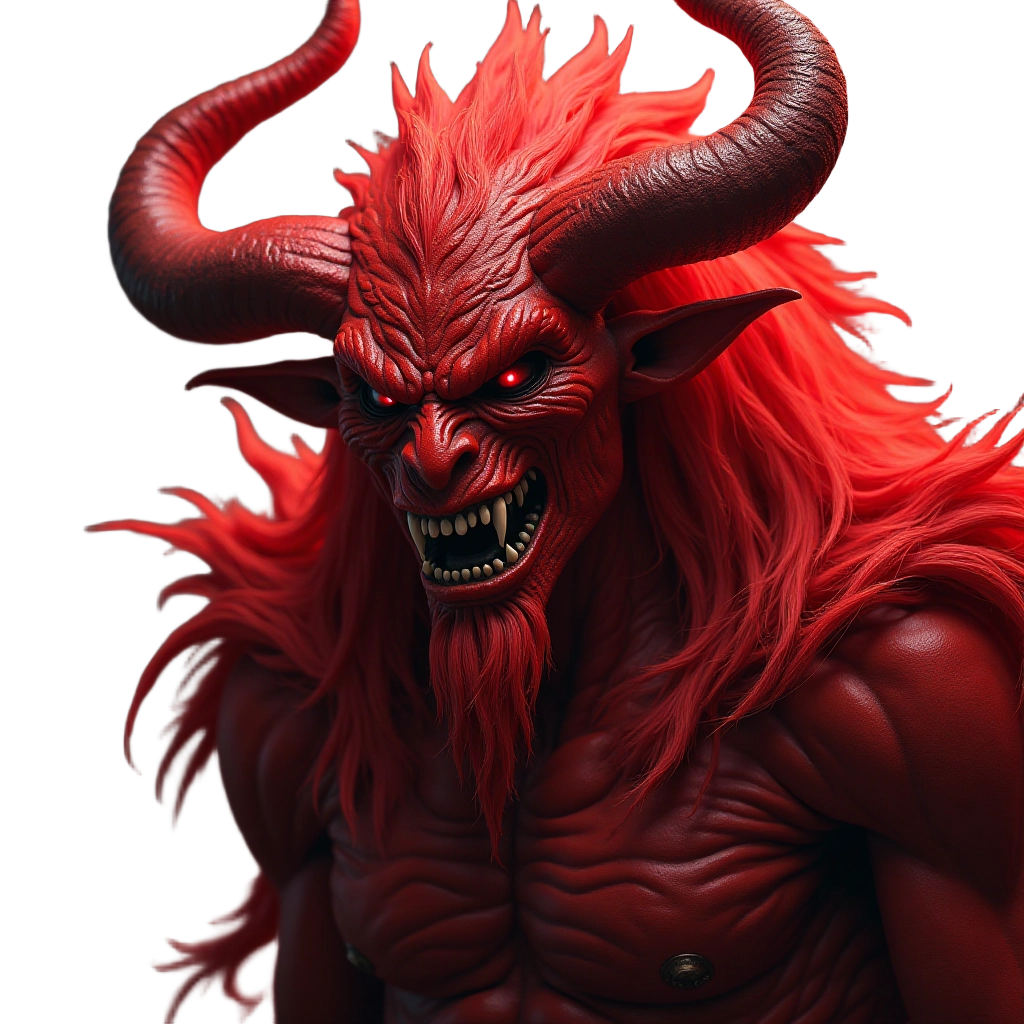 Red Demon Figure