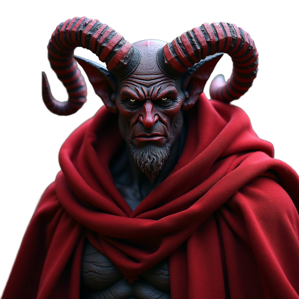 The Red Cloaked Demon