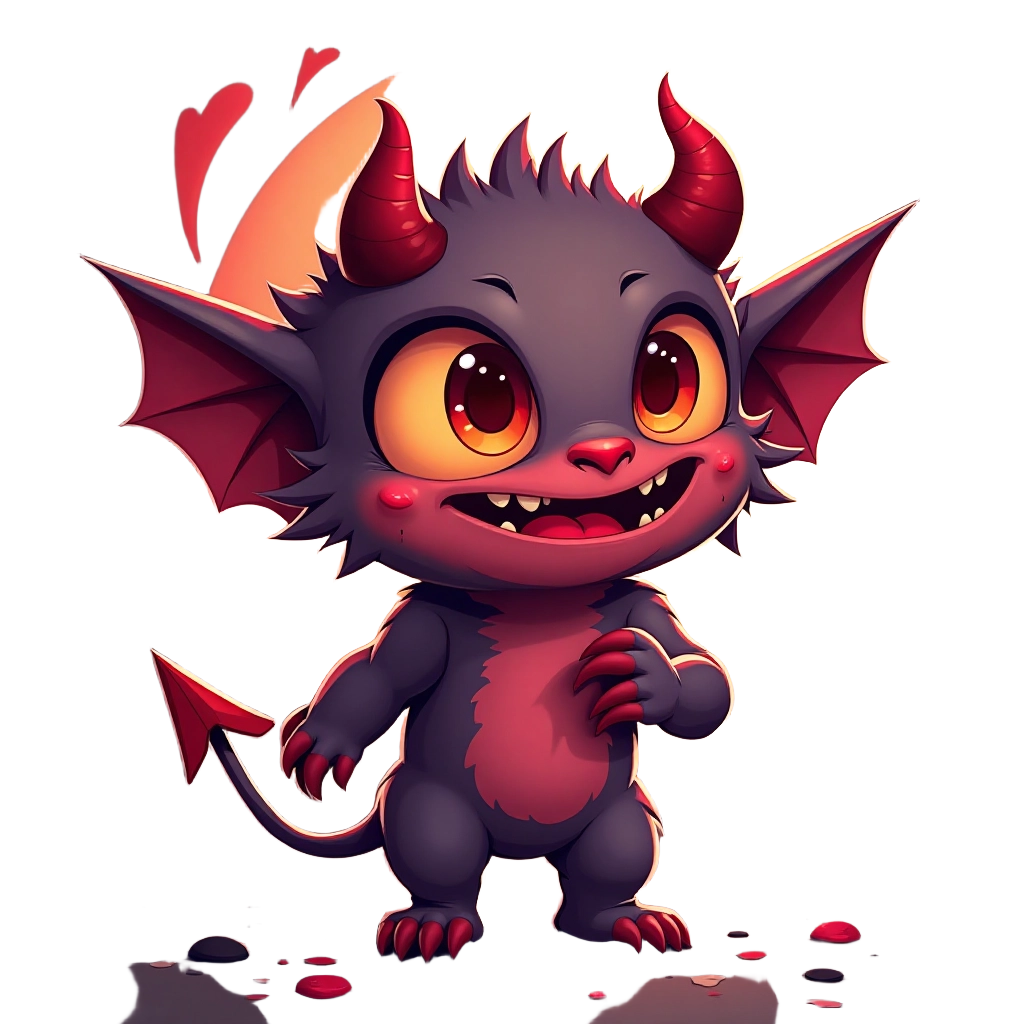 Cute Devil Character