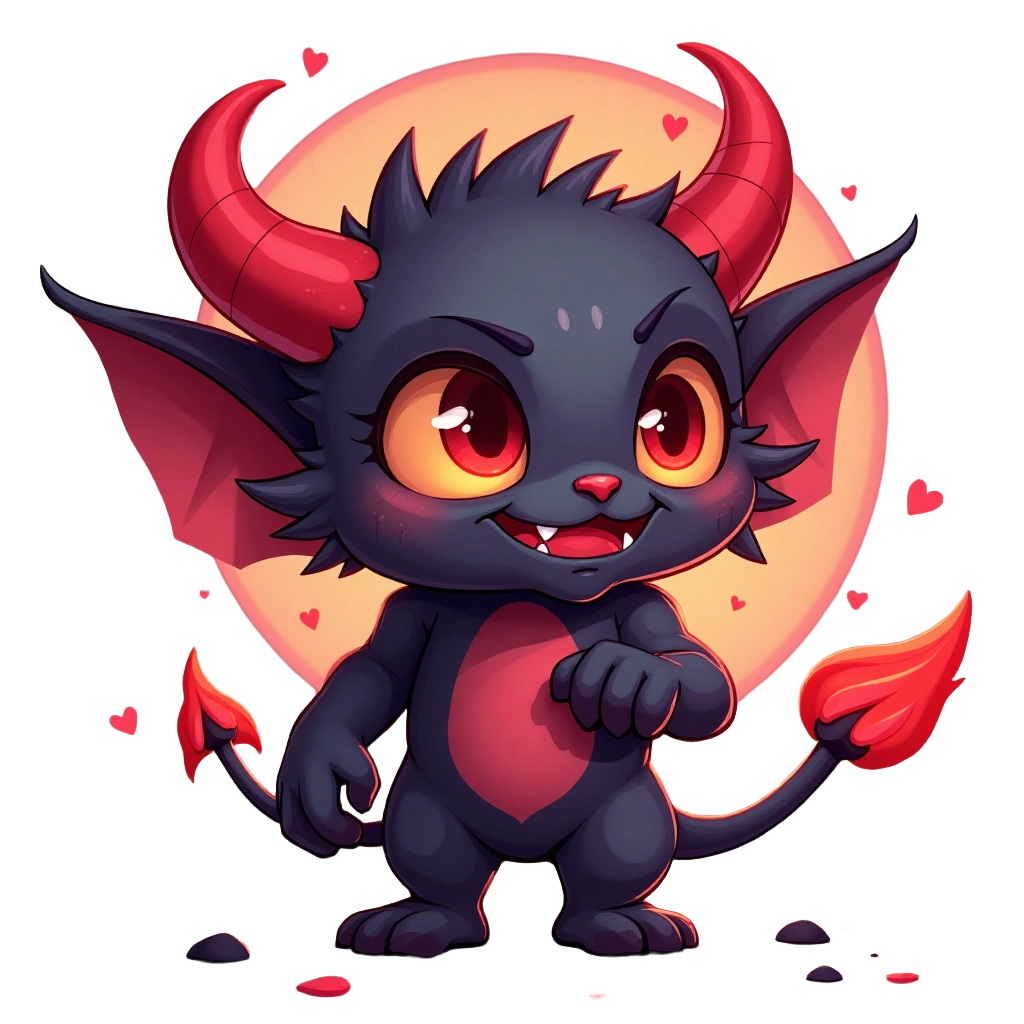 Cute Devil Character