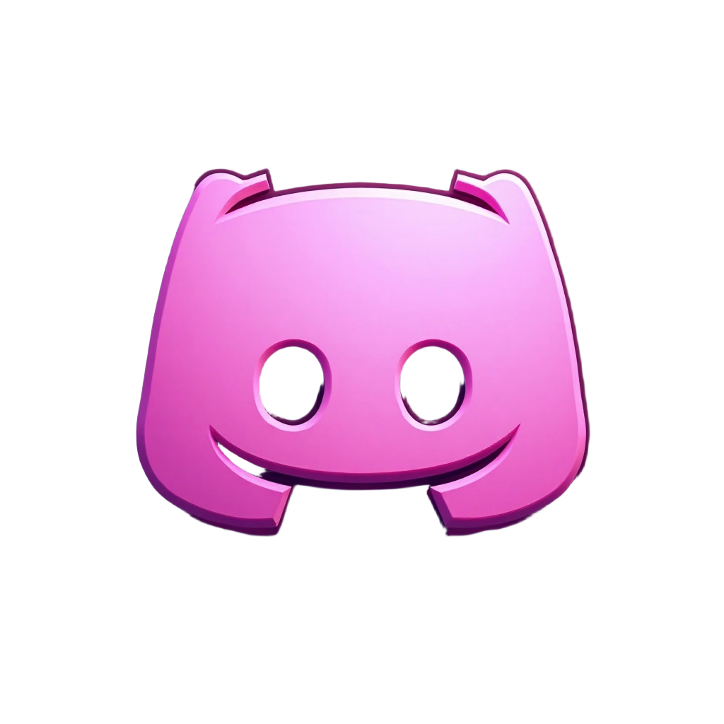 Pink Discord Logo