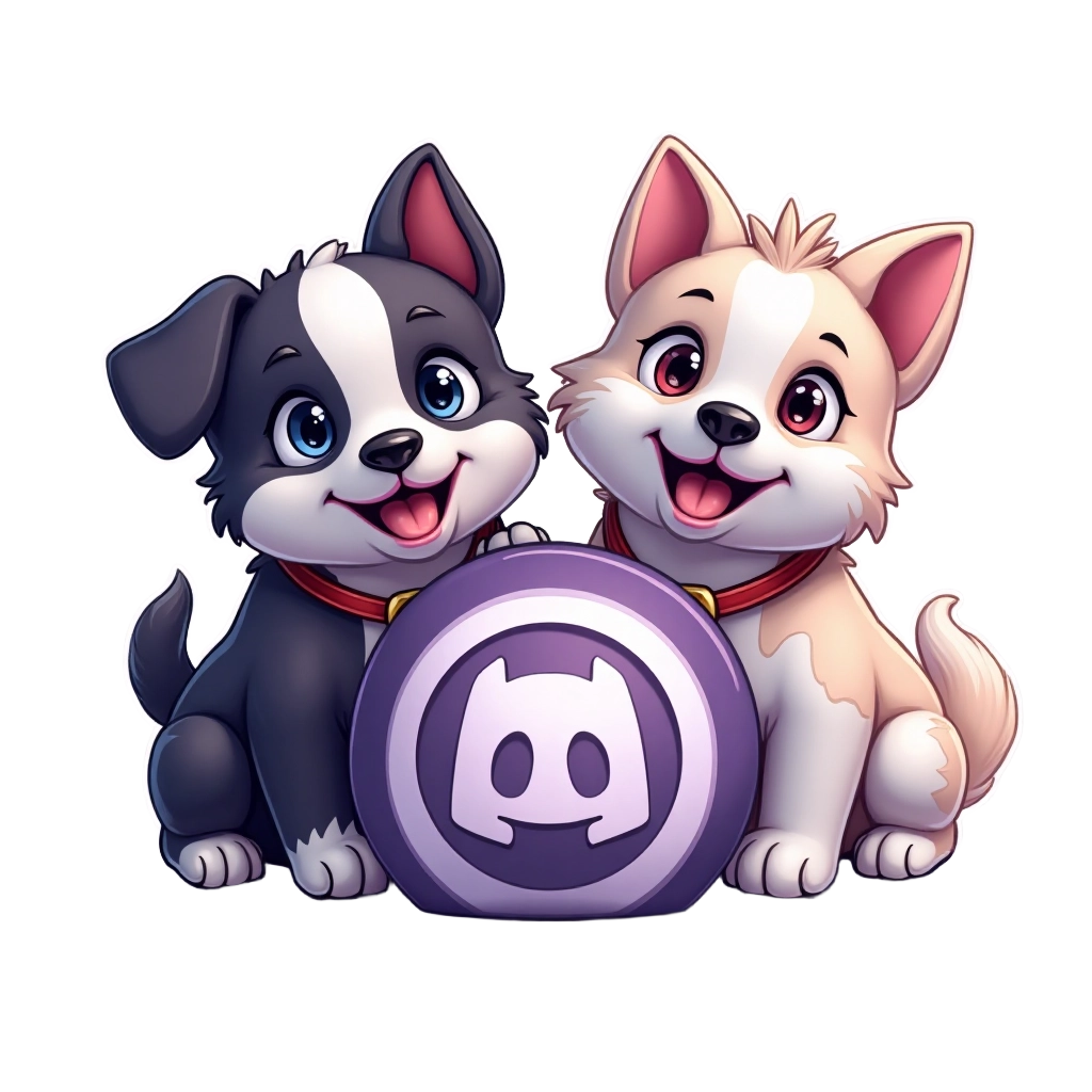 Adorable Duo with Badge