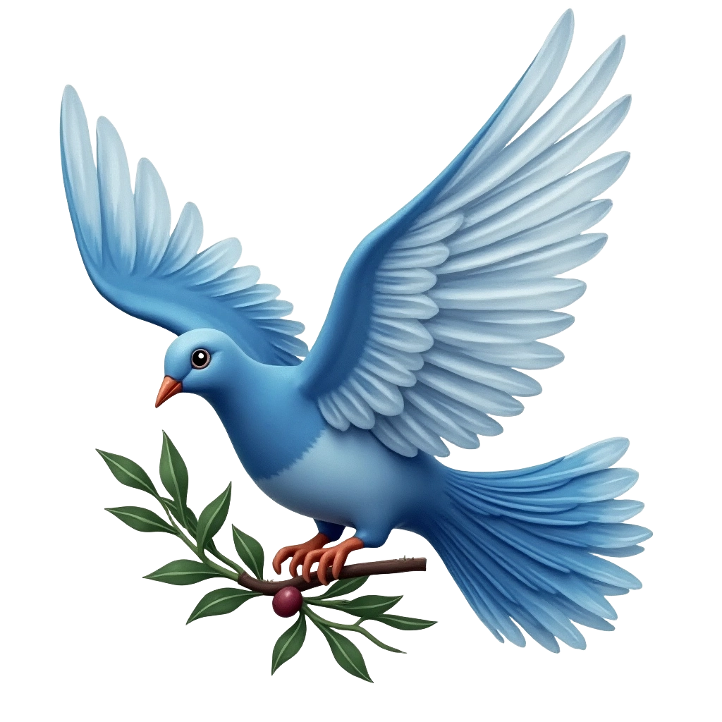 Peace Dove with Olive Branch