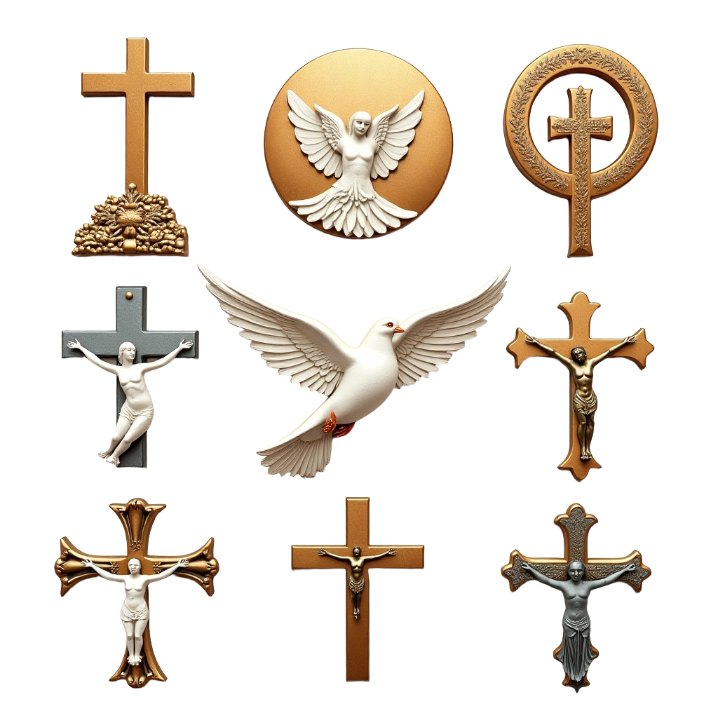 Religious Symbols and Figures