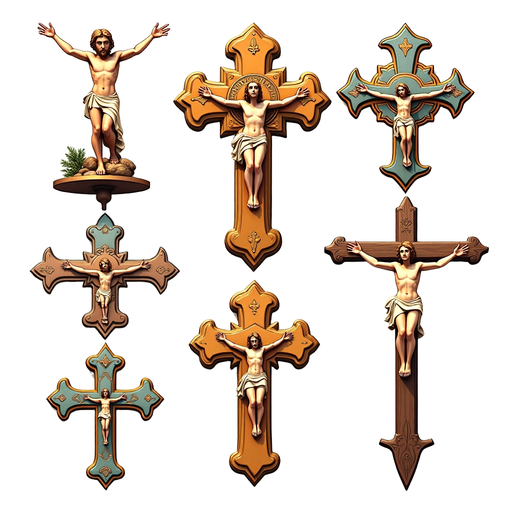 Christian Crosses and Crucifixes