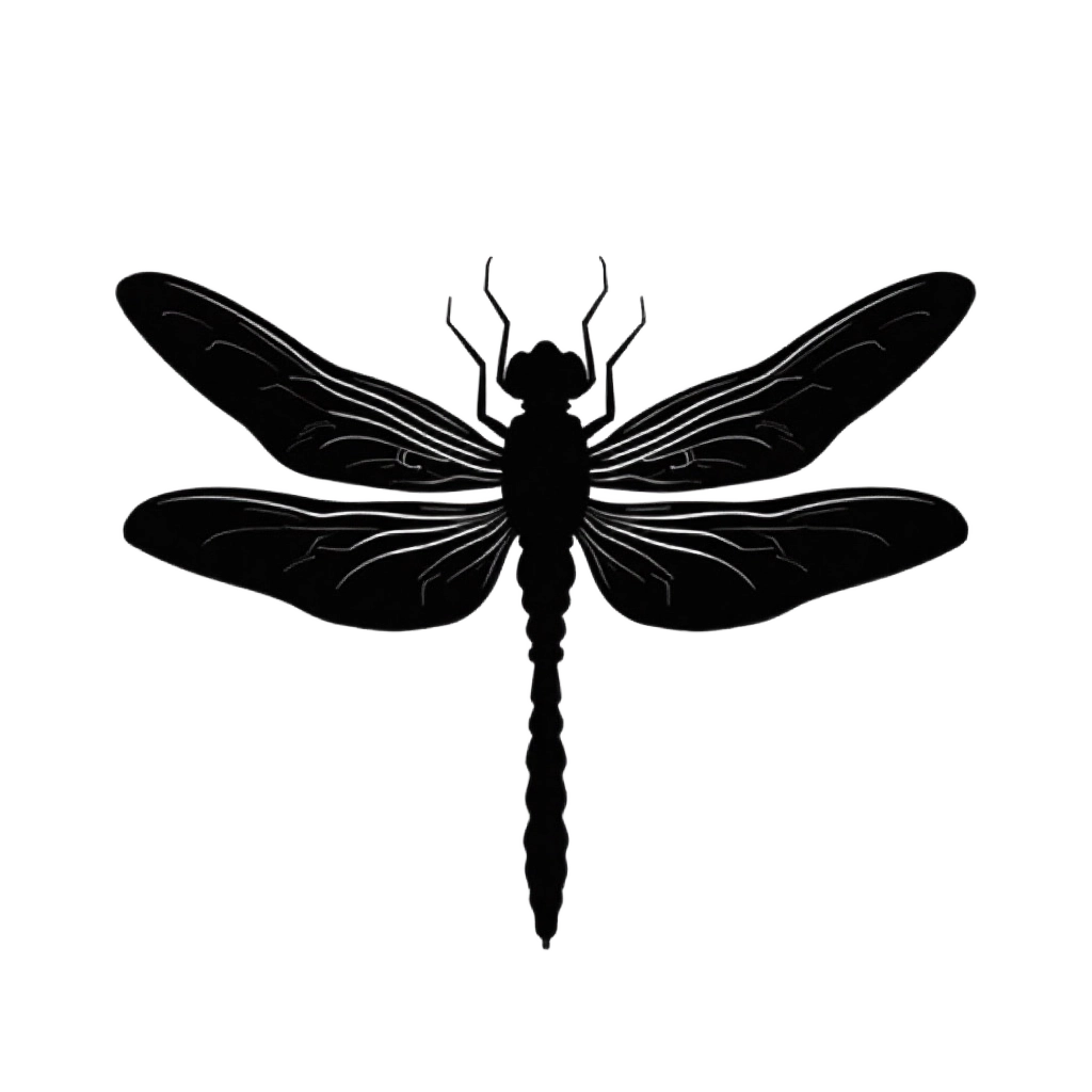 Dragonfly Silhouette